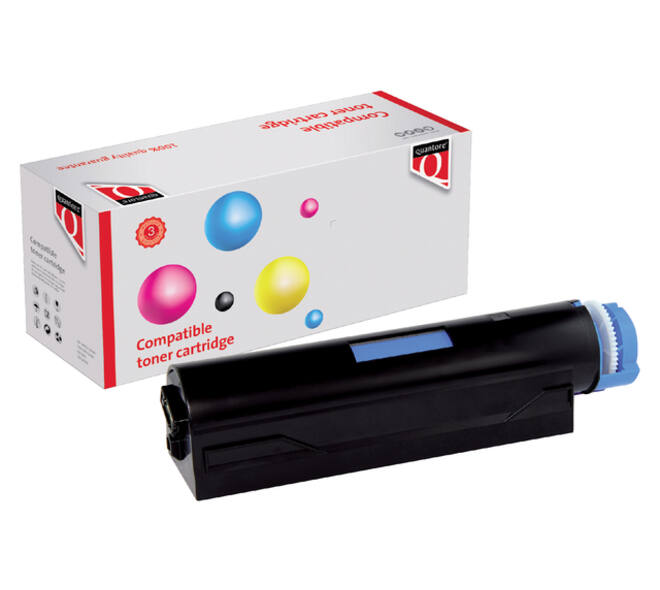 Toner Quantore alternatief tbv Oki 44992402 zwart