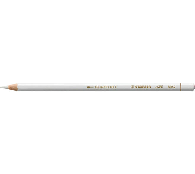 Kleurpotloden STABILO All 8052 wit
