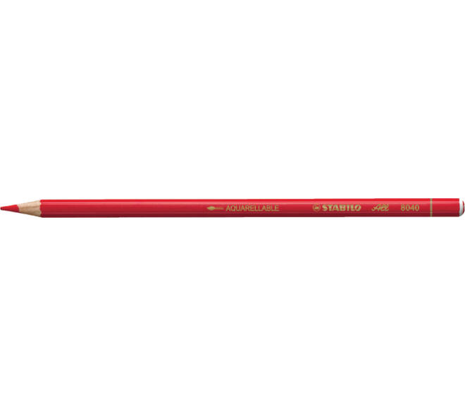 Kleurpotloden STABILO All 8040 rood