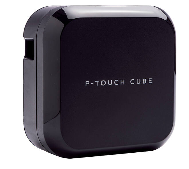 Labelprinter Brother P-touch Cube Plus TZe PT-P710BT desktop 24mm zwart