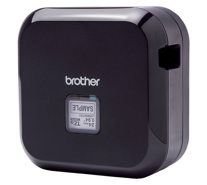 Labelprinter Brother P-touch Cube Plus TZe PT-P710BT desktop 24mm zwart