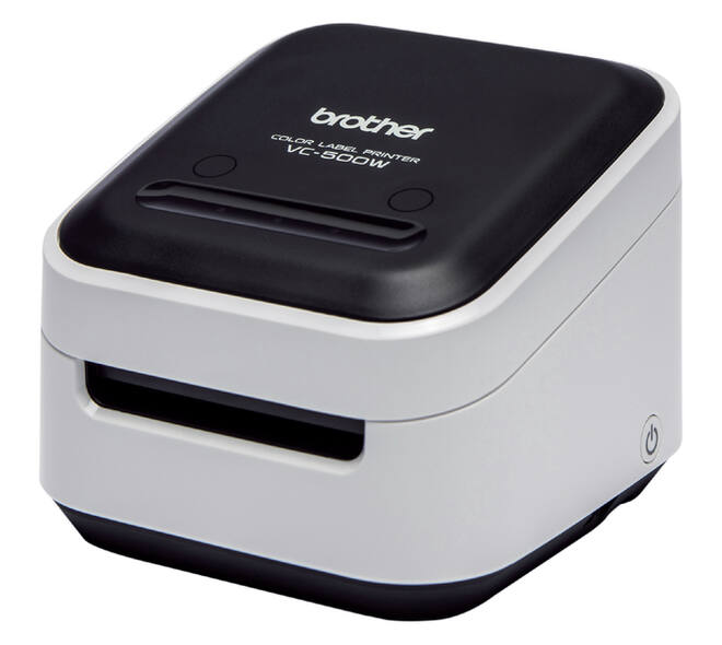 Labelprinter Brother CZ VC-500W desktop 50mm wit