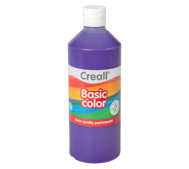 Plakkaatverf Creall basic paars 500ml