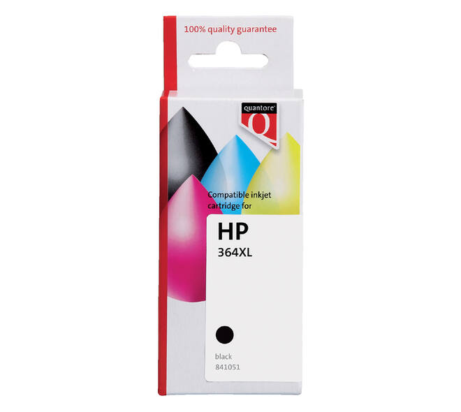Inktcartridge Quantore alternatief tbv HP CB684EE 364XL zwart