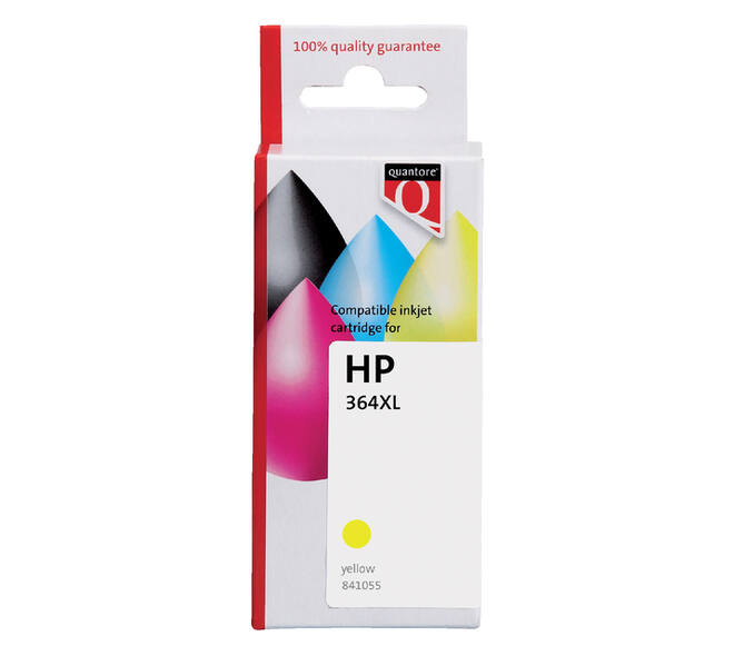 Inktcartridge Quantore alternatief tbv HP CB325A 364XL geel