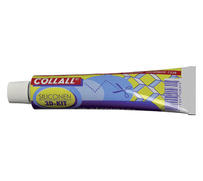 Siliconenlijm Collall 3D-kit 80ml