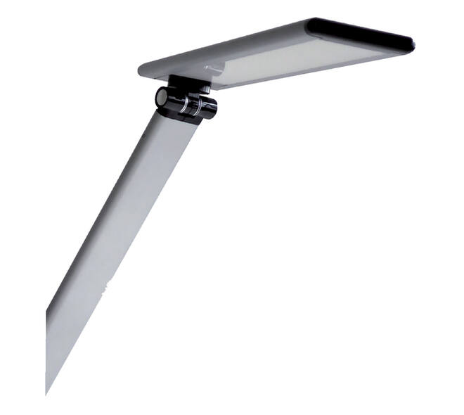 Bureaulamp Unilux Terra led aluminium grijs