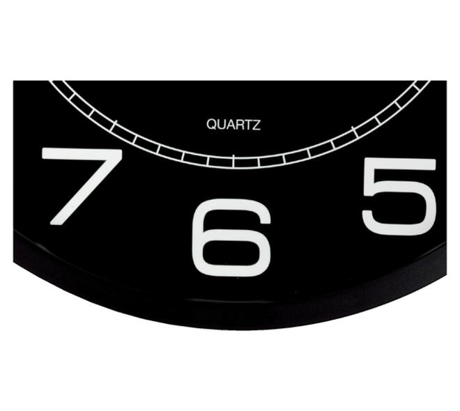 Wandklok Unilux Mega Ø 57.5cm zwart