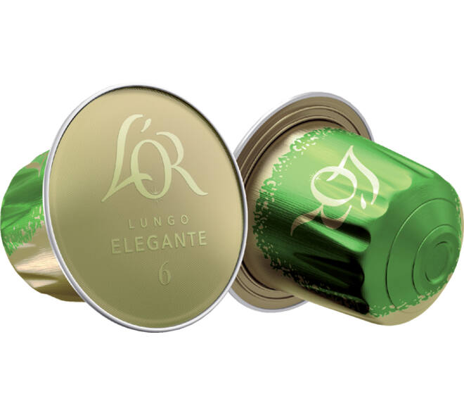 Koffiecups L'Or espresso Lungo Elegante 20 stuks