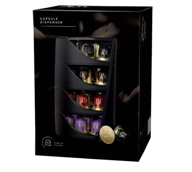 Koffiecups L'Or dispenser