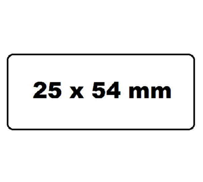 Labeletiket Quantore 11352 54x25mm adres wit 500 stuks