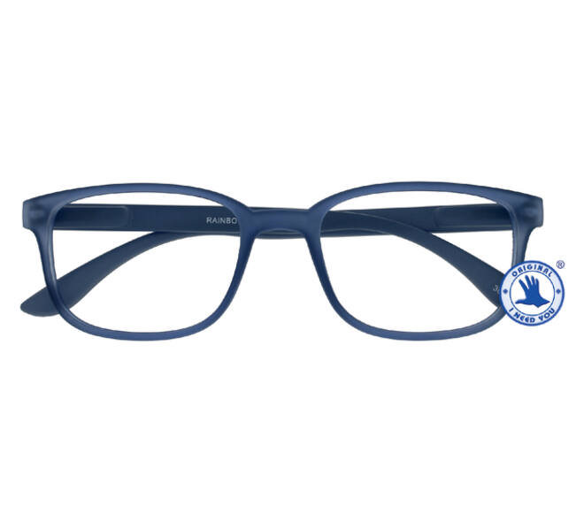 Leesbril I Need You +1.00 dpt Rainbow blauw