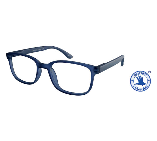 Leesbril I Need You +3.00 dpt Rainbow blauw