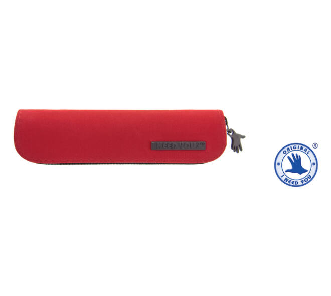 Leesbril I Need You +3.00 dpt Zipper rood