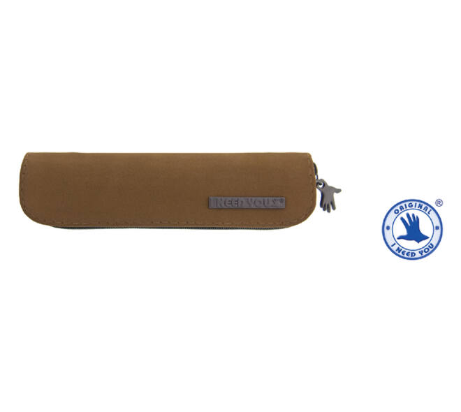 Leesbril I Need You +1.50 dpt Zipper bruin