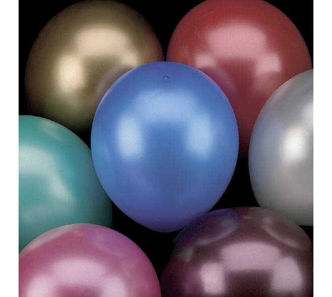 Ballonnen metallic 10 stuks