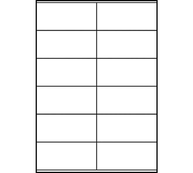 Etiket Avery 3424 105x48mm wit 1200 stuks