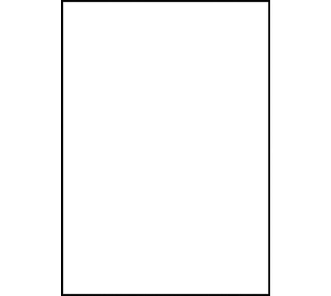Etiket Avery 3478-200 210x297mm A4 wit 200 stuks