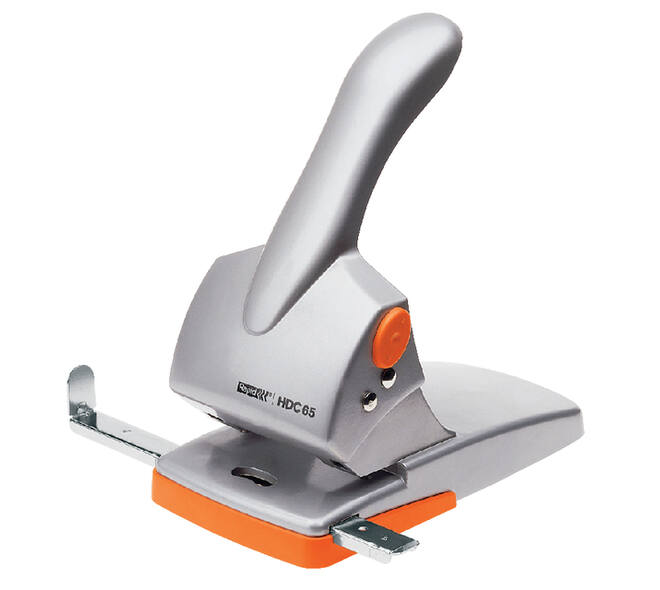 Perforator Rapid Fashion HDC65 heavy duty  65 vel zilver/oranje