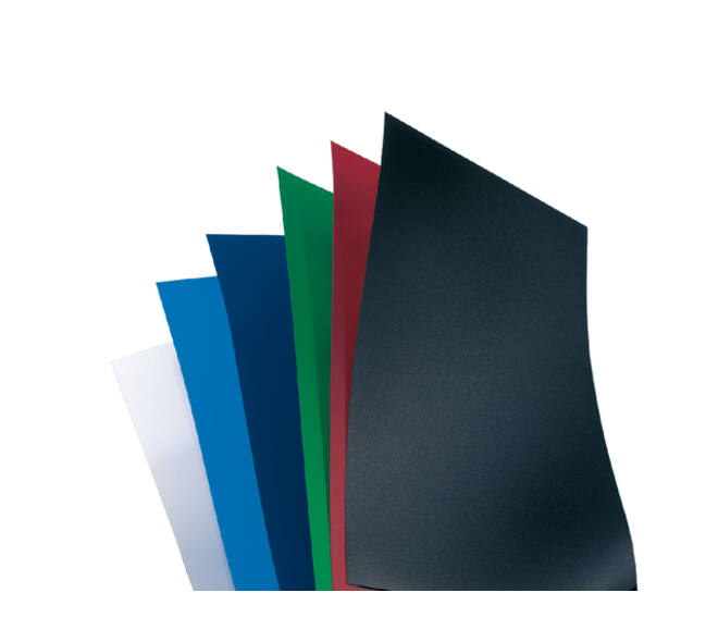 Voorblad GBC A4 Polycover 300micron donkerrood 100 stuks