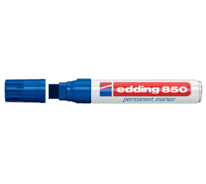 Viltstift edding 850 blok 5-16mm blauw