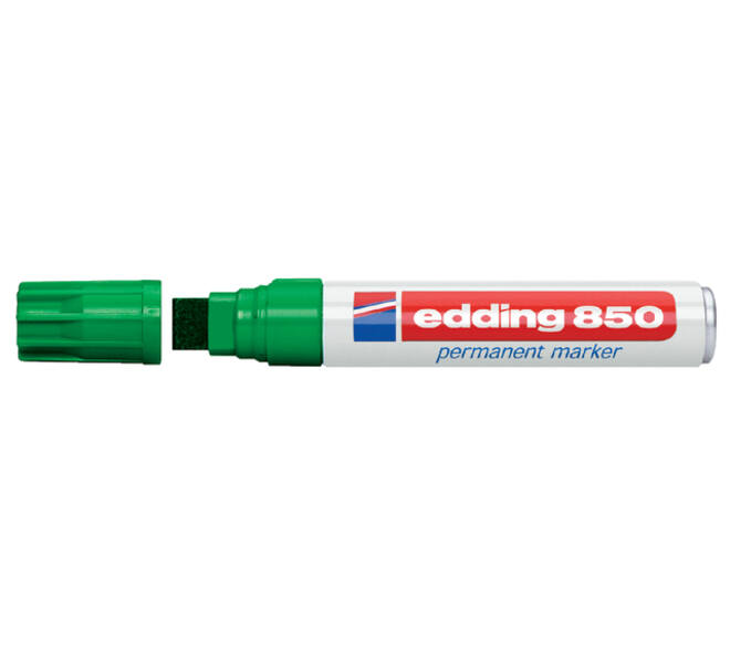 Viltstift edding 850 blok 5-16mm groen