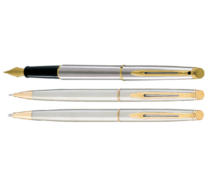 Rollerpen Waterman Hémisphère stainless steel GT fijn