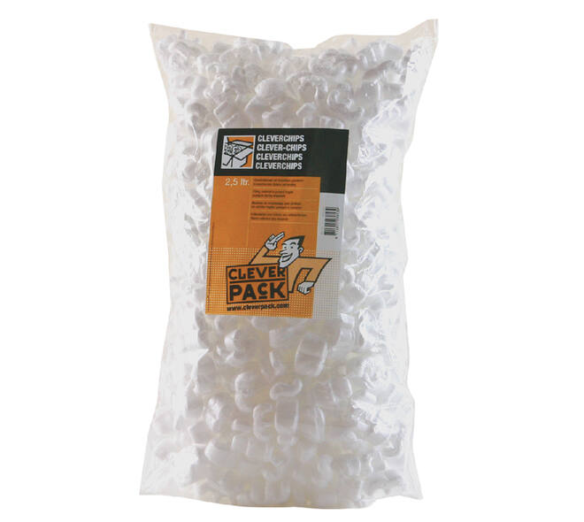 Opvulchips CleverPack wit zak à 2.5 liter
