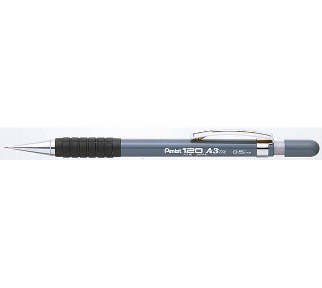 Vulpotlood Pentel A315 HB 0.5mm grijs