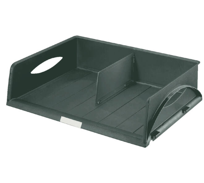 Brievenbak Leitz Sorty Jumbo A3 dwars zwart