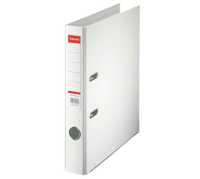 Ordner Esselte No.1 Power VIVIDA 50mm 30% gerecycled PP folie wit