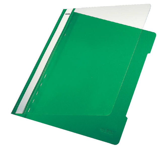 Snelhechter Leitz Standaard A4 gerecycled PP groen