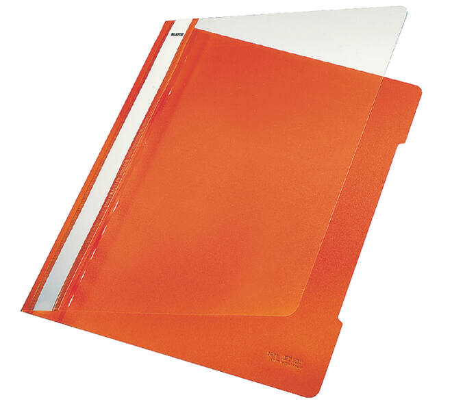 Snelhechter Leitz Standaard A4 gerecycled PP oranje