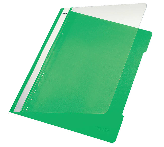 Snelhechter Leitz Standaard A4 gerecycled PP lichtgroen