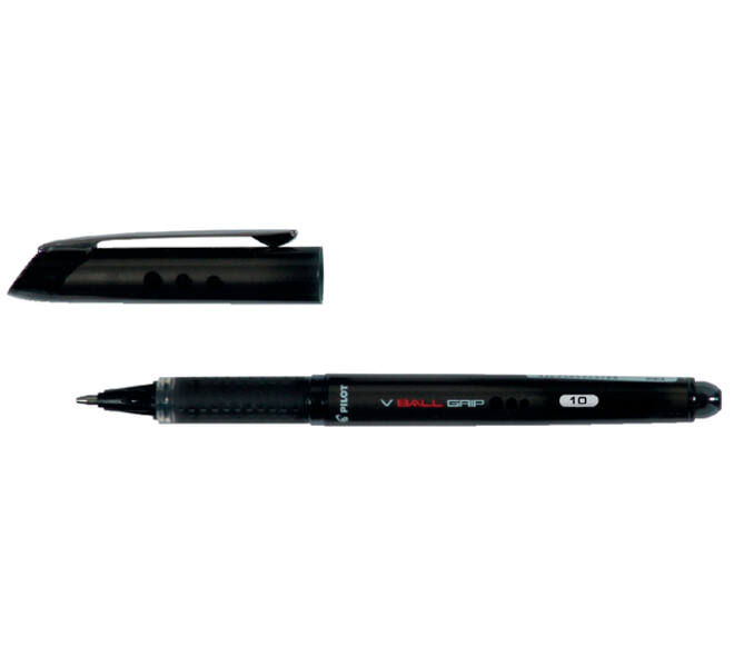 Rollerpen PILOT V-Ball grip breed zwart
