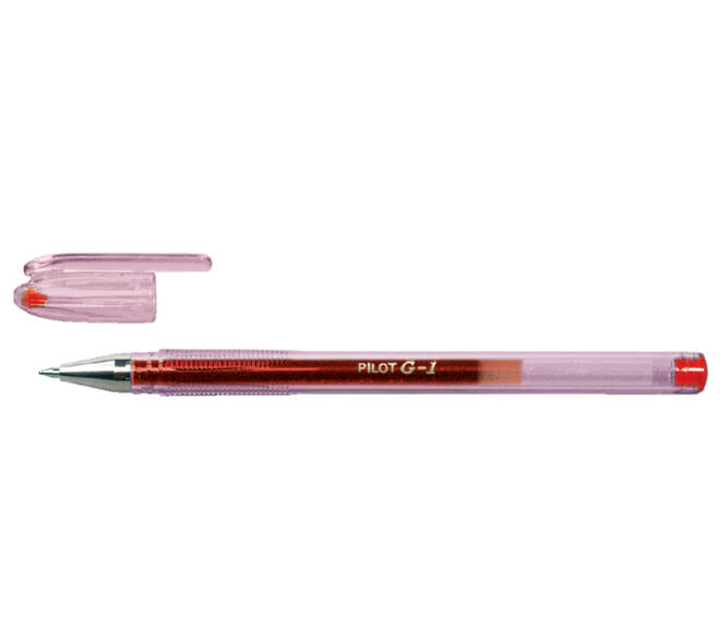 Gelschrijver PILOT G-1 fijn rood