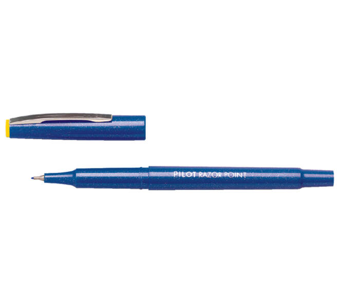 Fineliner PILOT Razor Point fijn blauw