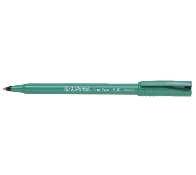 Rollerpen Pentel R50 medium zwart