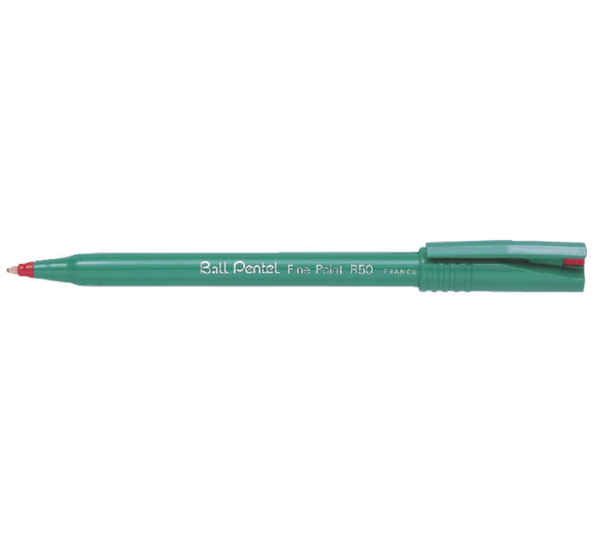 Rollerpen Pentel R50 medium rood