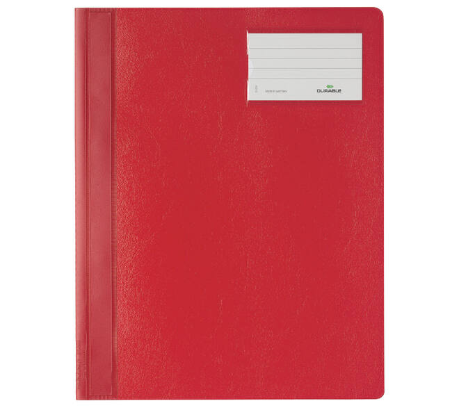 Snelhechter Durable A4 PVC etiketvenster rood