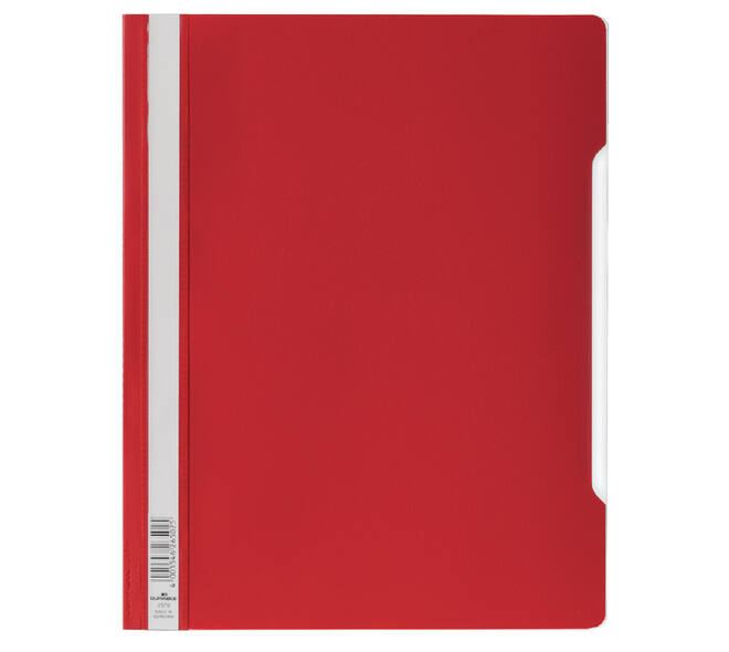 Snelhechter Durable A4 PVC rood
