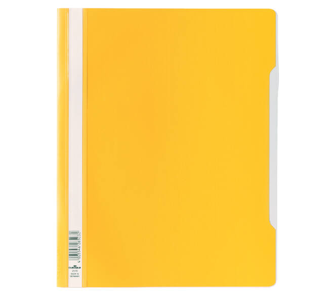 Snelhechter Durable A4 PVC geel