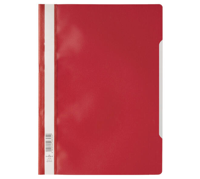 Snelhechter Durable A4 PP rood
