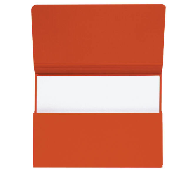 Pocketmap Secolor folio 100% gerecycled karton 250gr rood