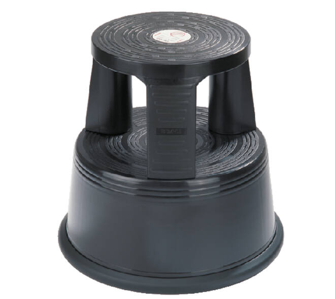 Opstapkruk Desq 420mm kunststof zwart