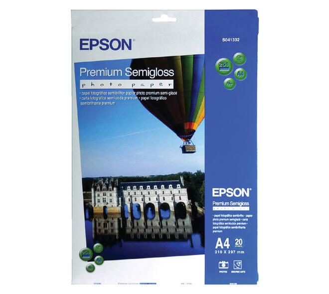 Inkjetpapier Epson S041332 A4 mat 251gr 20 vel