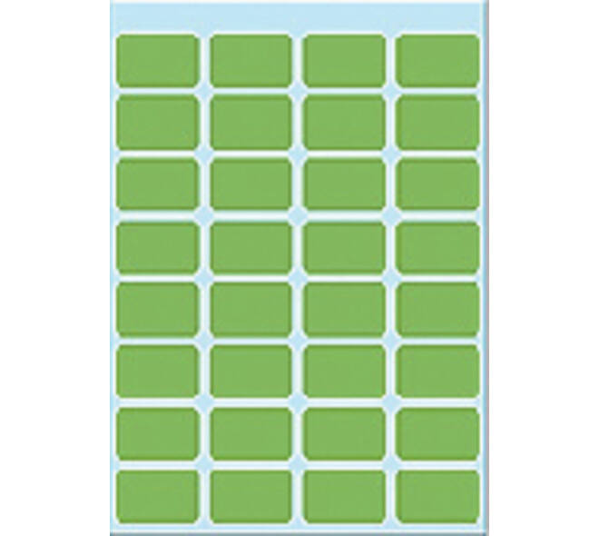 Etiket HERMA 3645 12x19mm groen 160 stuks