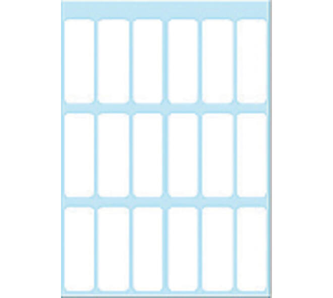 Etiket HERMA 3650 12x34mm wit 126 stuks