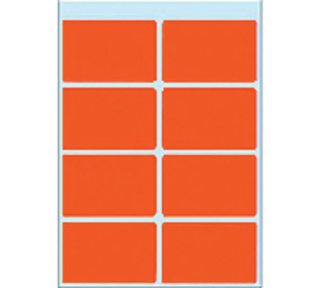 Etiket HERMA 3692 26x40mm rood 40 stuks