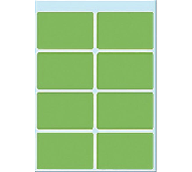 Etiket HERMA 3695 26x40mm groen 40 stuks
